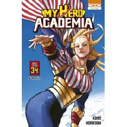 livre my hero academia tome 34 - tankobon - america