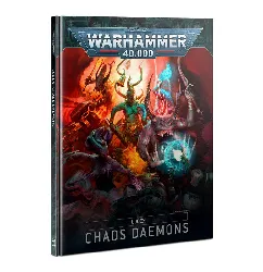 livre warhammer 40k - codex v.9 chaos daemons (fr)