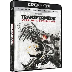 blu-ray transformers : l'âge de l'extinction - 4k ultra hd + blu-ray