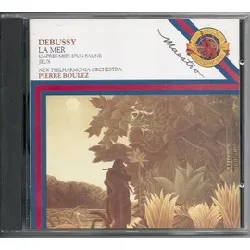 cd claude debussy - la mer / l'apres midi d'un faune / jeux (1987)