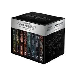 cd game of thrones (le trône de fer) - l'intégrale des saisons 1 à 8 [4k ultra - hd - coffret métal + boîtiers steelbook]