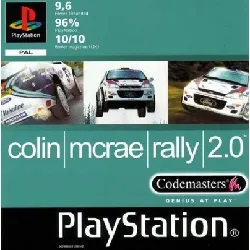 jeu ps1 colin mcrae rally 2.0
