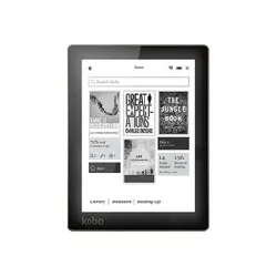 liseuse ebook kobo aura 4 go 6 pouces noir texturé