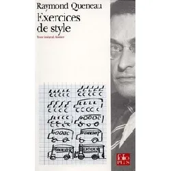 livre exercices de style