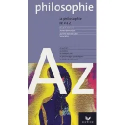 livre la philosophie de a à z