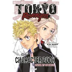 livre tokyo revengers - character book - enfer et paradis