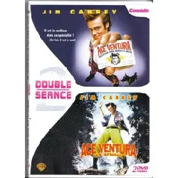 dvd double séance comédie : ace ventura : détective pour chiens et chats + ace ventura en afrique