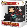 figurine disney mulan - mulan riding khan pop rides 15cm