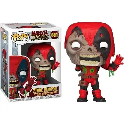 figurine funko pop - deadpool zombie - marvel (661) - pop marvel - fu49126