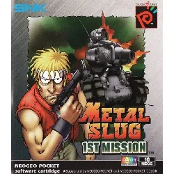 jeu metal slug : 1st mission