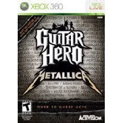 jeu xbox 360 guitar hero : metallica (import américain)