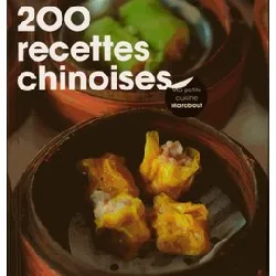 livre 200 recettes chinoises