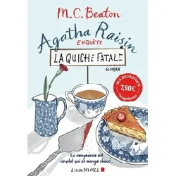 livre agatha raisin enquête tome 1 - la quiche fatale