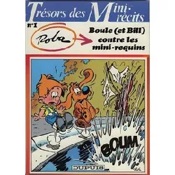 livre boule et bill contre les mini - requins