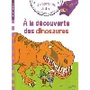 livre j'apprends à lire avec sami et julie - a la découverte des dinosaures - niveau ce1