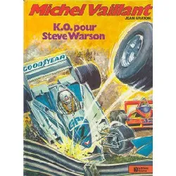 livre michel vaillant - tome 34 - ko pour steve warson