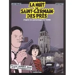 livre nestor burma - la nuit de saint - germain - des - prés