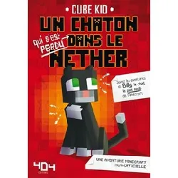 livre un chaton qui s'est perdu dans le nether tome 1