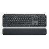 logitech mx keys - clavier - rétroéclairé - bluetooth, 2.4 ghz - français - graphite