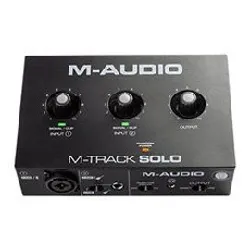 m-audio m-track solo usb audio interface
