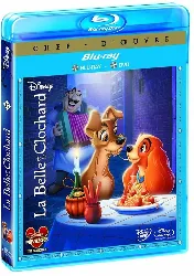 blu-ray la belle et le clochard - combo blu - ray + dvd