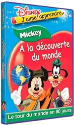dvd à la découverte du monde : le tour du monde en 80 jours avec mickey