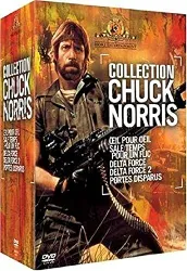 dvd coffret chuck norris 5 dvd : oeil pour oeil / sale temps pour un flic / delta force 1 & 2 / portés disparus