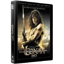 dvd conan - combo blu - ray 3d + 2d + dvd - édition collector boîtier steelbook