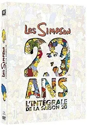 dvd simpson, saison 20 - coffret 4 dvd