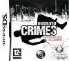 jeu ds unsolved crimes : affaires non classés