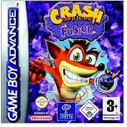 jeu gameboy advance gba crash bandicoot fusion