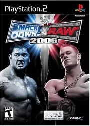 jeu ps2 wwe smack down vs raw 2006