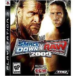 jeu ps3 wwe smackdown vs raw 2009 - edition collector