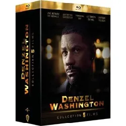 blu-ray denzel washington - collection 5 films : une affaire de détails + training day + l'affaire pélican + le témoin du mal + am