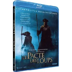 blu-ray le pacte des loups - version remasterisée - blu - ray