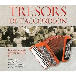 cd coffret trésors de l' accordéon