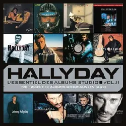 cd johnny hallyday - l'essentiel des albums studio vol. ii (1981 - 2005) (2010)