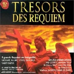 cd trésors des requiems : mozart : requiem k.626