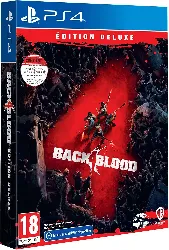 jeu ps4 back 4 blood - edition deluxe