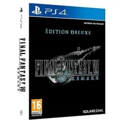 jeu ps4 final fantasy vii remake deluxe edition