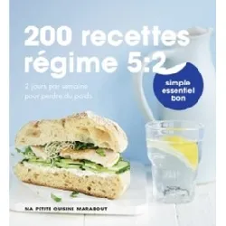 livre 200 recettes spécial régime 5 : 2