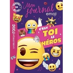 livre aventures sur mesure - mon journal emoji