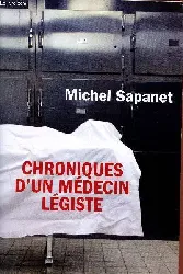 livre chroniques d'un médecin légiste