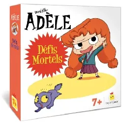 livre mortelle adèle - défis mortels