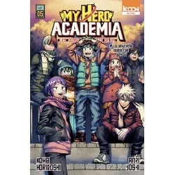 livre my hero academia - les dossiers secrets de ua 5 - le labyrinthe souterrain de yuei