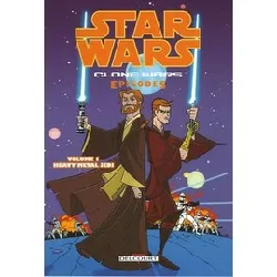 livre star wars - clone wars épisodes t01 - heavy metal jedi