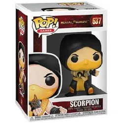 mortal kombat - bobble head pop n° 537 - scorpion