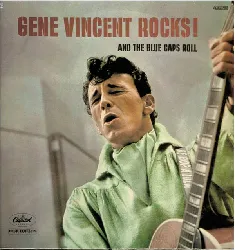 vinyle gene vincent - gene vincent rocks! and the blue caps roll (1976)