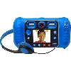 appareil photo pour enfants vtech kidizoom duo dx bleu