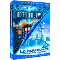 blu-ray le jour d'après + independence day - pack - blu - ray